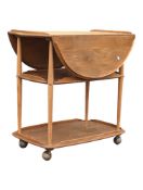 ERCOL FURNITURE- MODEL 361 - MID CENTURY COCKTAIL TROLLEY