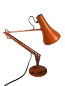 MID CENTURY HERBERT TERRY MODEL 90 ANGLEPOISE LAMP