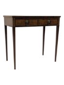 GEORGE III REVIVAL MAHOGANY WRITING DESK