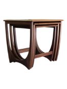 G-PLAN FURNITURE ASTRO TEAK WOOD NEST OF TABLES