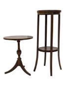 REGENCY REVIVAL TRIPOD SIDE TABLE & PLANT STAND