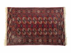 20TH CENTURY BOKHARA WOOL RUG