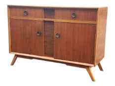 WADCO, BRISTOL - MID CENTURY TEAK SIDEBOARD CREDENZA