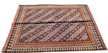 20TH CENTURY NORTH EAST PERSIAN SUMAK KILIM