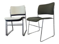 DAVID ROWLAND - HOWE 40/4 FOUR DANISH OFFICE / DINING CHAIRS