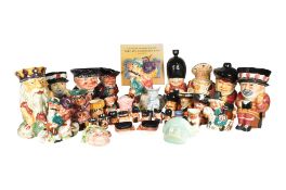 SHORTER & SONS - LARGE COLLECTION OF MID CENTURY CERAMIC CHARACTER TOBY JUGS