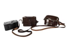 VOIGTLANDER, GERMANY - THREE MID CENTURY CAMERAS
