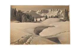 ARNOLD KLOPFENSTEIN (1896 - 1961) - C. 1930S SWISS VINTAGE SILVER GELATIN PRINT