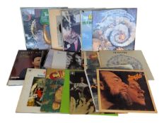 COLLECTION OF LATE 20TH CENTURY ROCK AND FOLK LP VINYL RECORDS