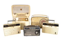 COLLECTION OF 20TH CENTURY VINTAGE PORTABLE RADIOS