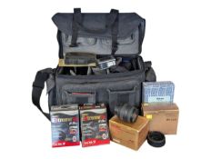 COLLECTION OF ASSORTED CAMERA EQUIPMENT AND ACCESSORIES