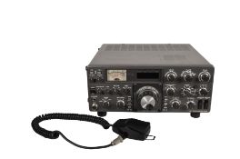 1980S TRIO TS-530S HF TRANSCEIVER & MICROPHONE