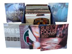 COLLECTION OF LATE 20TH CENTURY ELECTRONIC DANCE / HIP HOP LP VINYL RECORDS