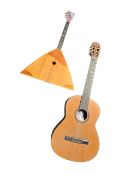 CORTEZ SPANISH ACOUSTIC GUITAR W/ RUSSIAN BALALAIKA