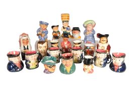 SHORTER & SONS - COLLECTION OF EARLY 20TH CENTURY STAFFORDSHIRE TOBY JUGS