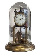 VICTORIAN 19TH CENTURY ANNIVERSARY MANTEL CLOCK
