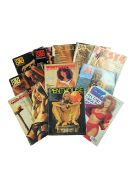 COLLECTION OF 11 INTERNATIONAL GLAMOUR EROTIC MAGAZINES