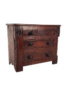 VICTORIAN 19TH CENTURY MAHOGANY APPRENTICE PIECE CHEST OF DRAWERS