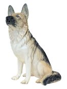 ROYAL DOULTON - VINTAGE 20TH CENTURY CERAMIC MODEL OF A GERMAN SHEPHERD
