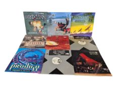 THE PRODIGY - COLLECTION OF 1990S ELECTRONIC DANCE MUSIC LP VINYL RECORDS