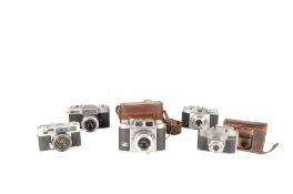COLLECTION OF LATE 20TH CENTURY VINTAGE SLR FILM CAMERAS