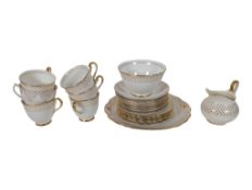 NEW CHELSEA - 20TH CENTURY BONE CHINA TEA SERVICE