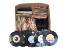 COLLECTION OF LATE 20TH CENTURY ROCK, FUNK AND MOTOWN 45S SINGLES VINYL RECORDS