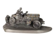 WILHELM ZWICK - 20TH CENTURY CAR INKWELL
