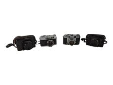 MINOLTA, JAPAN - FOUR VINTAGE 35MM RANGEFINDER CAMERAS