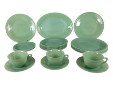 FIRE KING WARE, USA - VINTAGE DINNER SERVICE