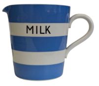 T G GREEN & CO - CORNISH KITCHEN WARE - VINTAGE 20TH CENTURY MILK MEASURING JUG