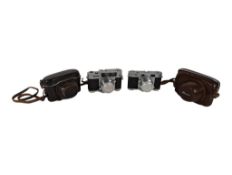 RICOH, JAPAN - FOUR VINTAGE 35MM RANGEFINDER CAMERAS