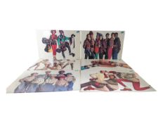 SIX VINTAGE 1980S UNITED COLORS OF BENETTON ADVERTISING PRINT BOARDS