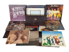 COLLECTION OF LATE 20TH CENTURY ROCK AND POP VINYL LP RECORDS