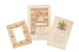 1950 VINTAGE WWII TROOPER P.J. MCGILLY R.T.R. APOSTOLIC POPE'S BLESSING