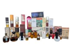 COLLECTION OF LATE 20TH CENTURY DESIGNER BRANDED PERFUMES