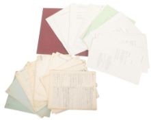 SID COLIN COLLECTION - SKETCHES & OTHER ITEMS