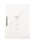 DOCTOR WHO - LISTEN (2014) - ORIGINAL DRAFT SCRIPT