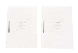 DOCTOR WHO - THE BELLS OF SAINT JOHN (2013) - 2X ORIGINAL DRAFT SCRIPT