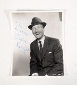 LESLIE PHILLIPS (D.2022) - AUTOGRAPHED 8X10