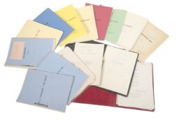 SID COLIN COLLECTION - ASSORTED SCRIPTS