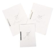 DOCTOR WHO - ASYLUM OF THE DALEKS (2012) - 3X ORIGINAL DRAFT SCRIPTS