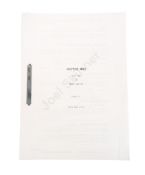 DOCTOR WHO - COLD WAR (2013) - ORIGINAL DRAFT SCRIPT