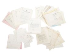 SID COLIN COLLECTION – ASSORTED LETTERS