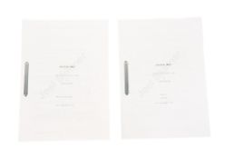 DOCTOR WHO - THE BELLS OF SAINT JOHN (2013) - 2X ORIGINAL DRAFT SCRIPTS