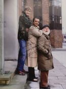 ONLY FOOLS & HORSES - SIR DAVID JASON - SIGNED 16X12