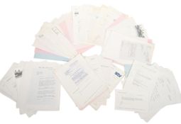 SID COLIN COLLECTION – ASSORTED LETTERS