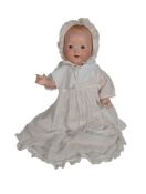 DOLLS - ARMAND MARSEILLE BISQUE HEADED DOLL