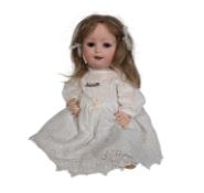 DOLLS - GERMAN WILLIAM GOEBEL BISQUE HEADED DOLL