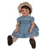 DOLLS - GERMAN EDMUND EDELMANN MELLITA BISQUE HEADED DOLL